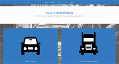 Desktop Screenshot of codi-international.com